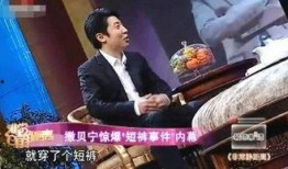 撒贝宁爆料主持人露腿视频,引发网友热议