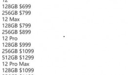 苹果12最新爆料价格表,价格揭晓，性价比再升级！
